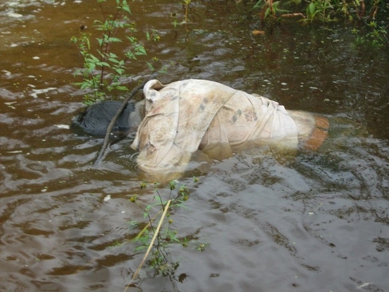Труп мужчины во сне
