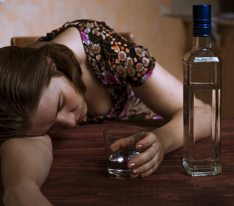 Образ пьяной жены во сне