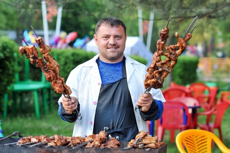 Для мужчины шашлык 